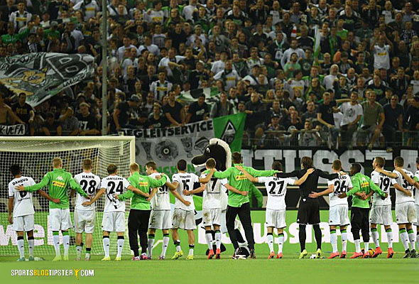Real Madrid, Manchester United & Borussia Monchengladbach @9.38 cota