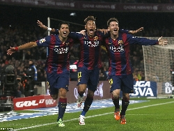 WIN Messi, Suarez si Neymar (6-6-2015)